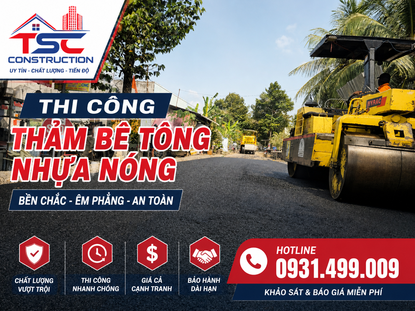 thi cong thảm bê tông nhựa nóng